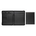 RCS rPU deluxe tech portfolio with zipper