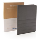 Impact AWARE™ RPET A4 portfolio with zipper