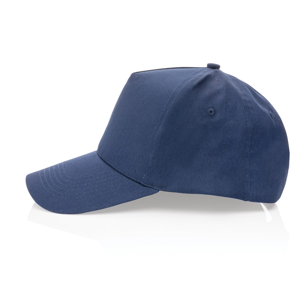 Impact 5 panel 190gr Recycled cotton cap with AWARE™ tracer