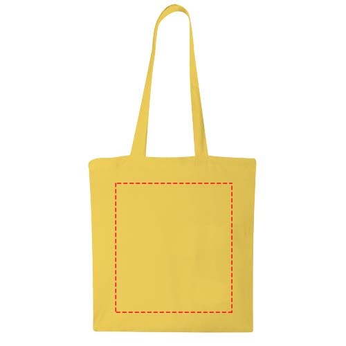 Madras 140 g/m² cotton tote bag 7L