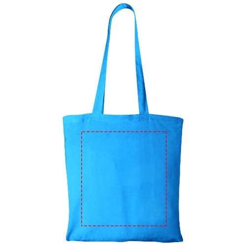 Madras 140 g/m² cotton tote bag 7L