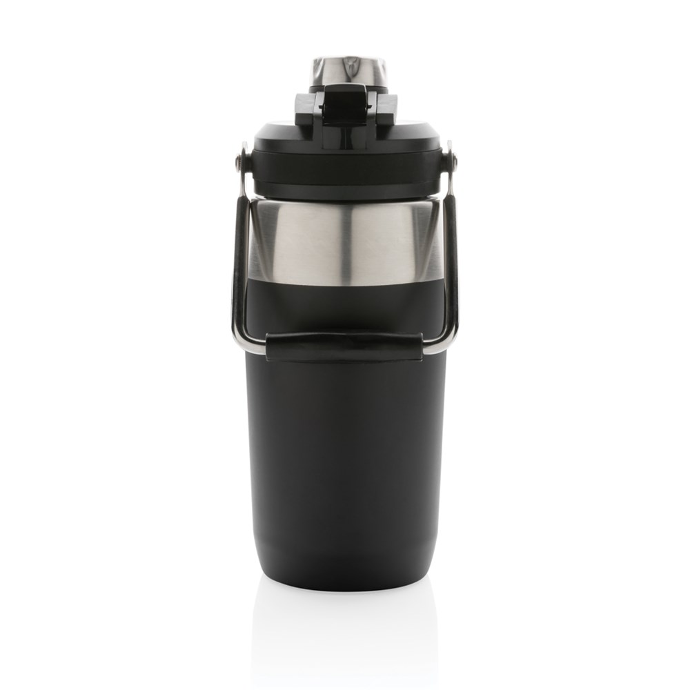 Vacuum stainless steel dual function lid bottle 500ml