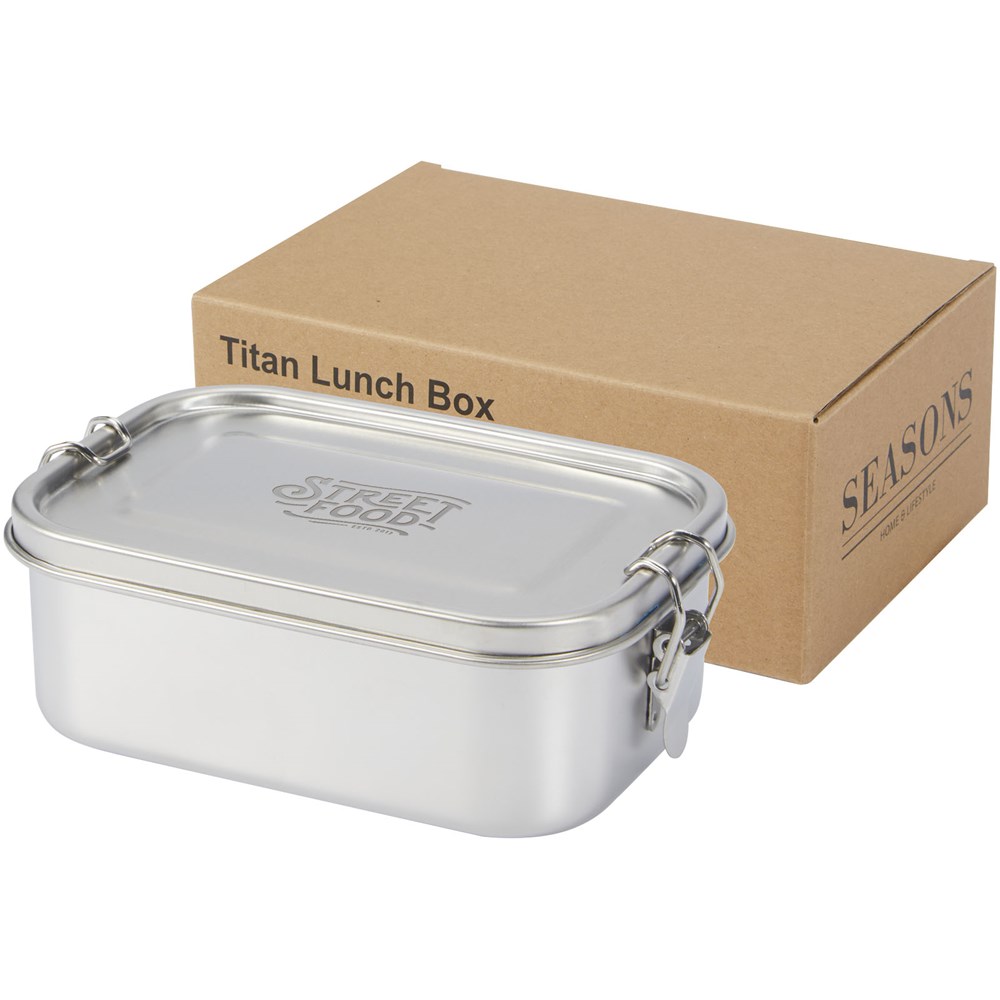 Titan recycled stainless steel lunch box