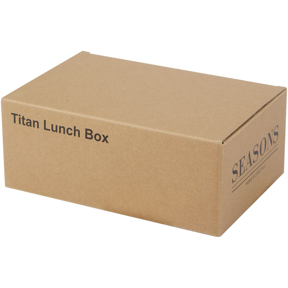 Titan recycled stainless steel lunch box