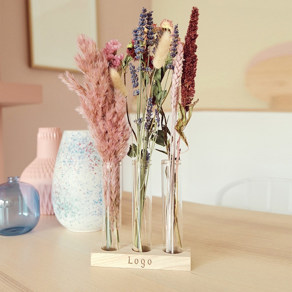 Dried Flowers in Letterbox (L), Yellow