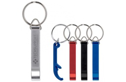 Keyring with bottle opener